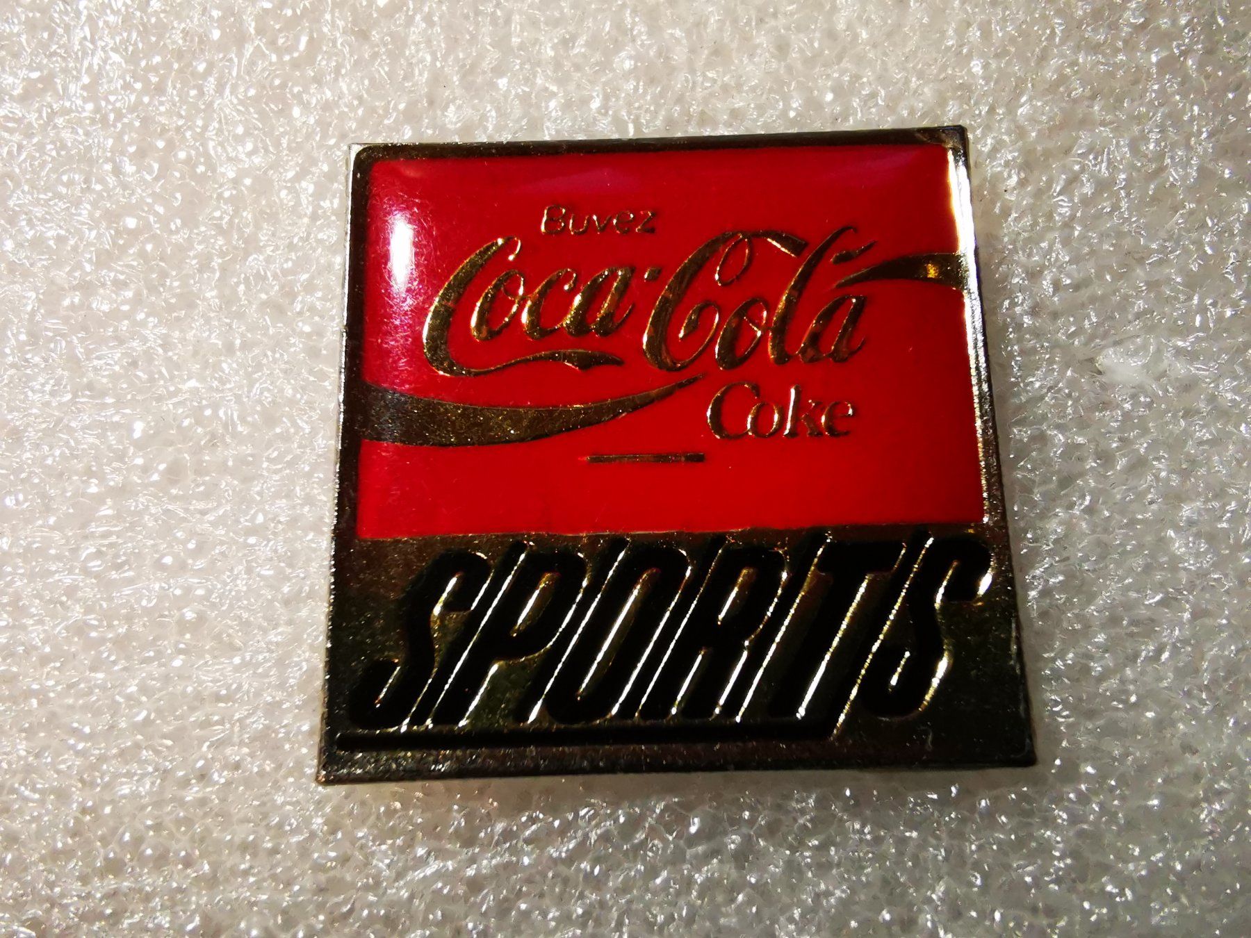 Placchette & Badge: Ansteckpin 4: Coca Cola Sports – Usato da Oppligen venduto da Pin-Fall-Shop