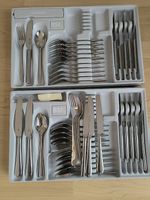 Hochwertiges Besteck-Set (ca. 60 Teile)  Edelstahl