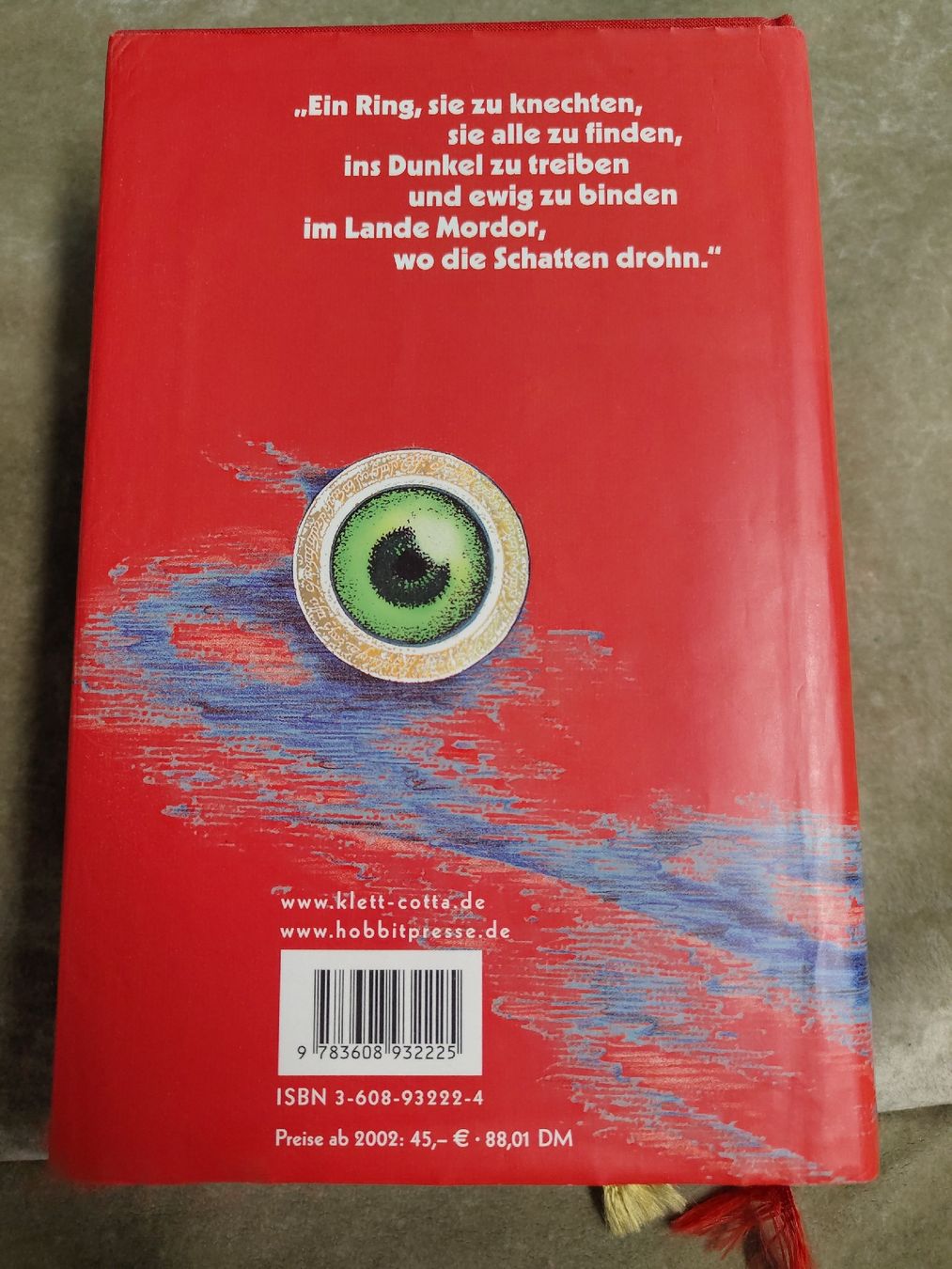 Libri: Der Herr der Ringe – Usato da Ballwil venduto da eldave 1