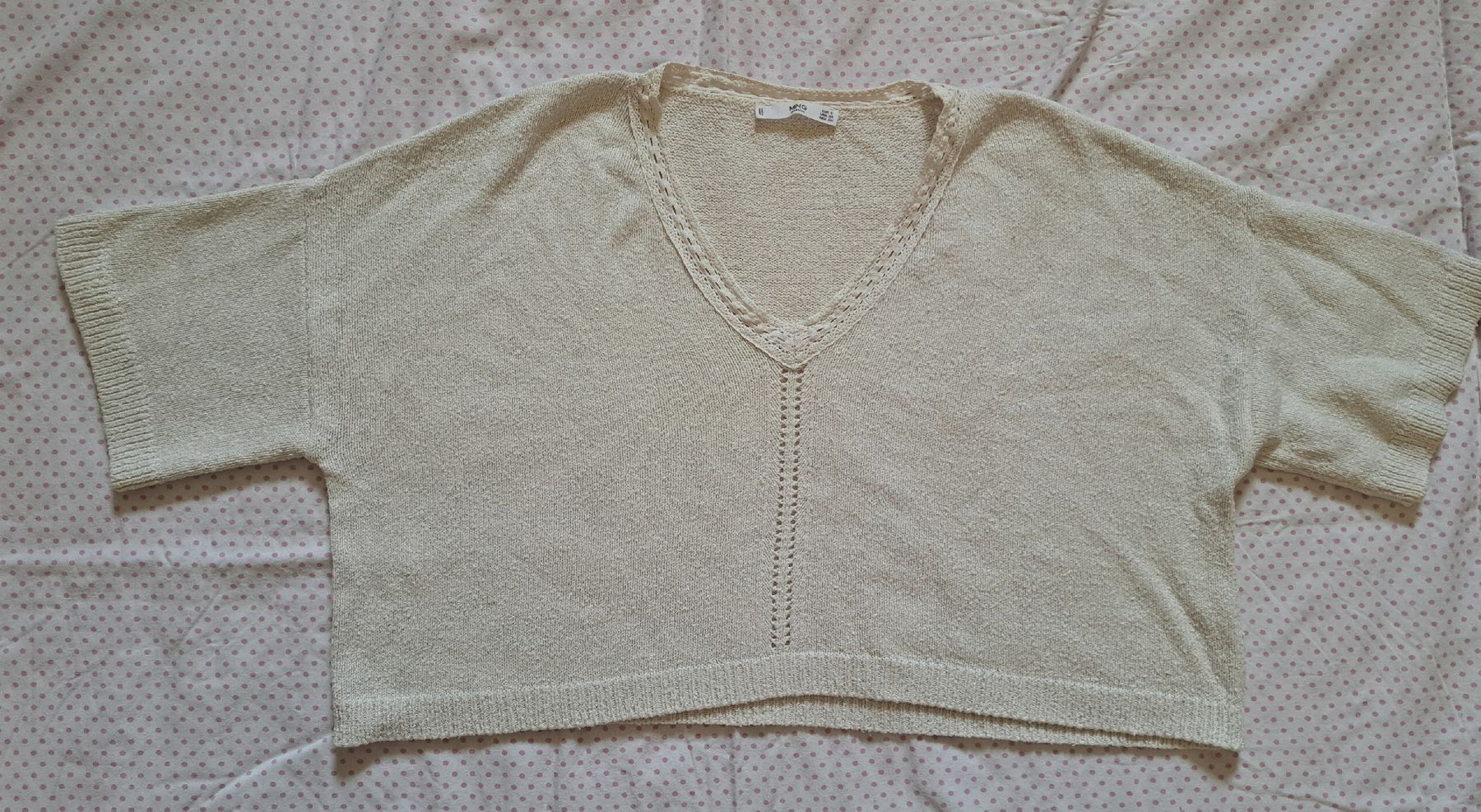 Mango T-shirts: Kurzarm Pullover Mango Crop Top – Neuf (Voir description) à Zürich par dph_r9t2