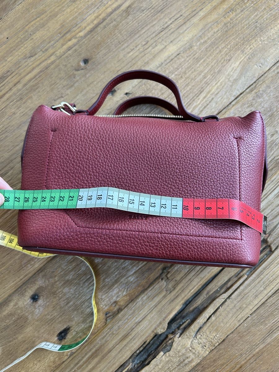 Bally Taschen für Damen: Bally Handtasche Ledertasche Beuteltasche dunkelrot – Neu (gemäss Beschreibung) aus Trin von kreadiva 3