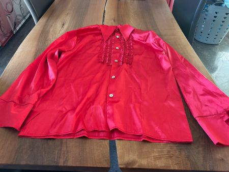 Rotes Hemd Gr. 54 - perfekt für Fasnacht/Karneval!