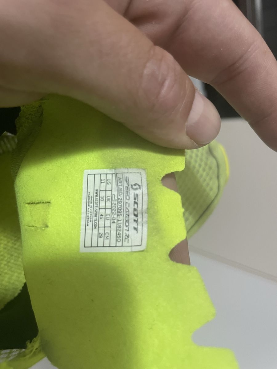 Scott Scarpe da uomo: Scott Carbon RC – Usato da Sigirino venduto da tor_2tnf