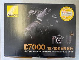 Nikon D7000 mit AF-S DX Nikkor 18-105mm 1:3,5-5,6 G ED VR