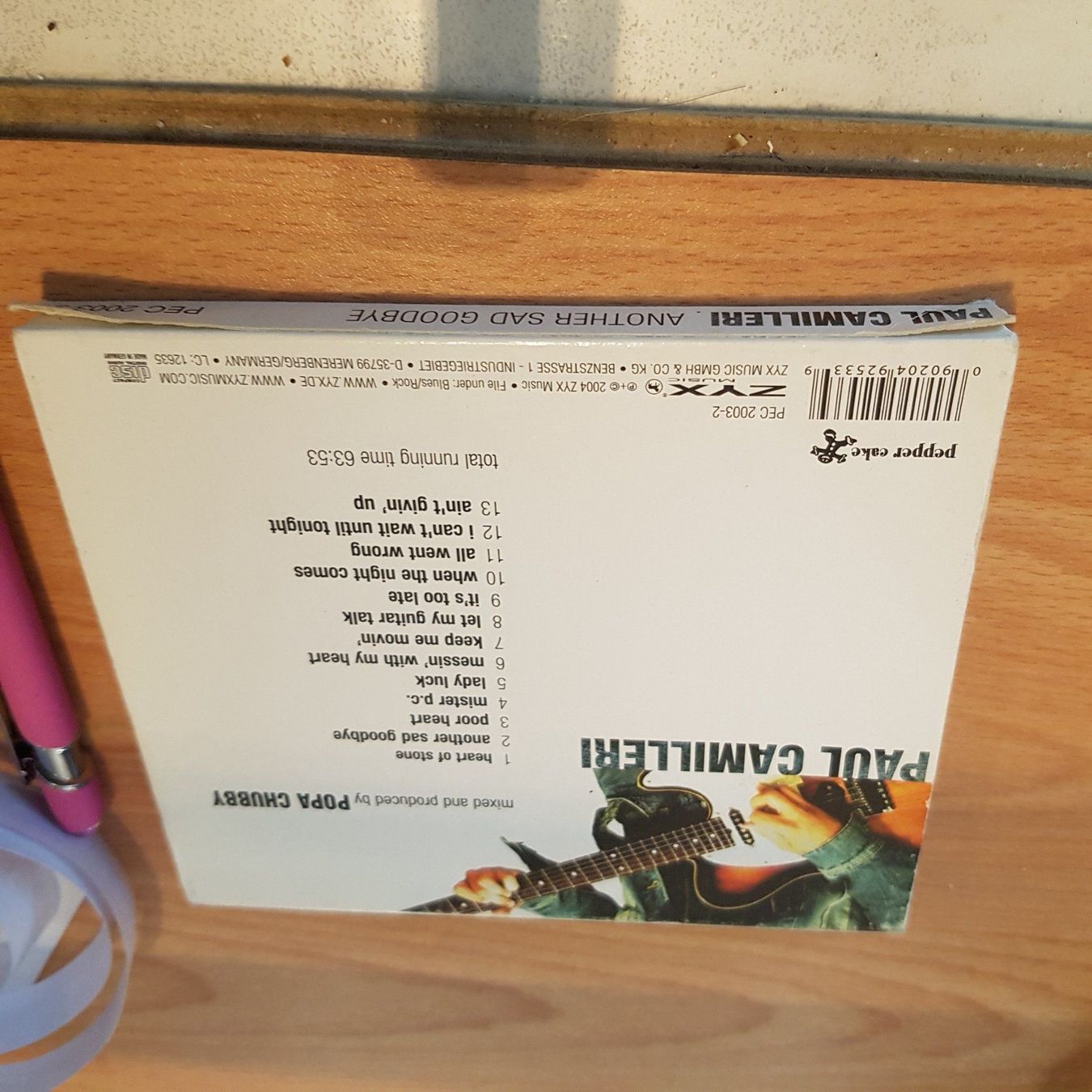 CD: Cd von Paul Camilleri mit Unterschrift B24 – Usato da Schwarzenburg venduto da Flamingo07 1