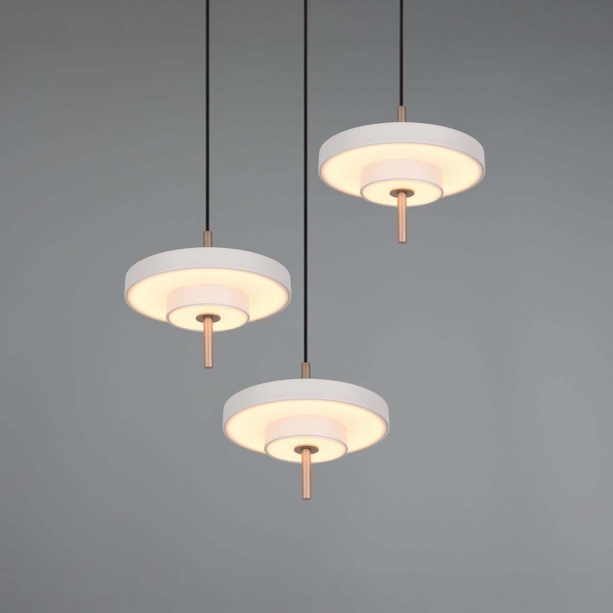 Lampadari & plafoniere: LED Pendelleuchte, Grau, CCT, 45 cm Ø – Nuovo (secondo la descrizione) da Kreuzlingen venduto da Smart-Light 4