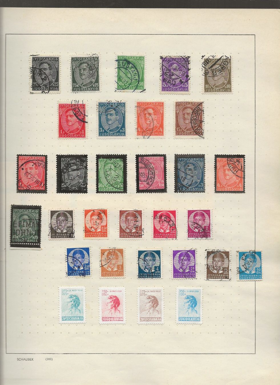 Tous les timbres: Marken Jugoslawien – D'occasion à Au ZH par xelagreb01 3