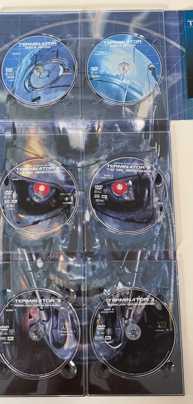 Alle DVDs: Terminator Trilogie Box – Gebraucht aus Altstätten SG von sheamus 4