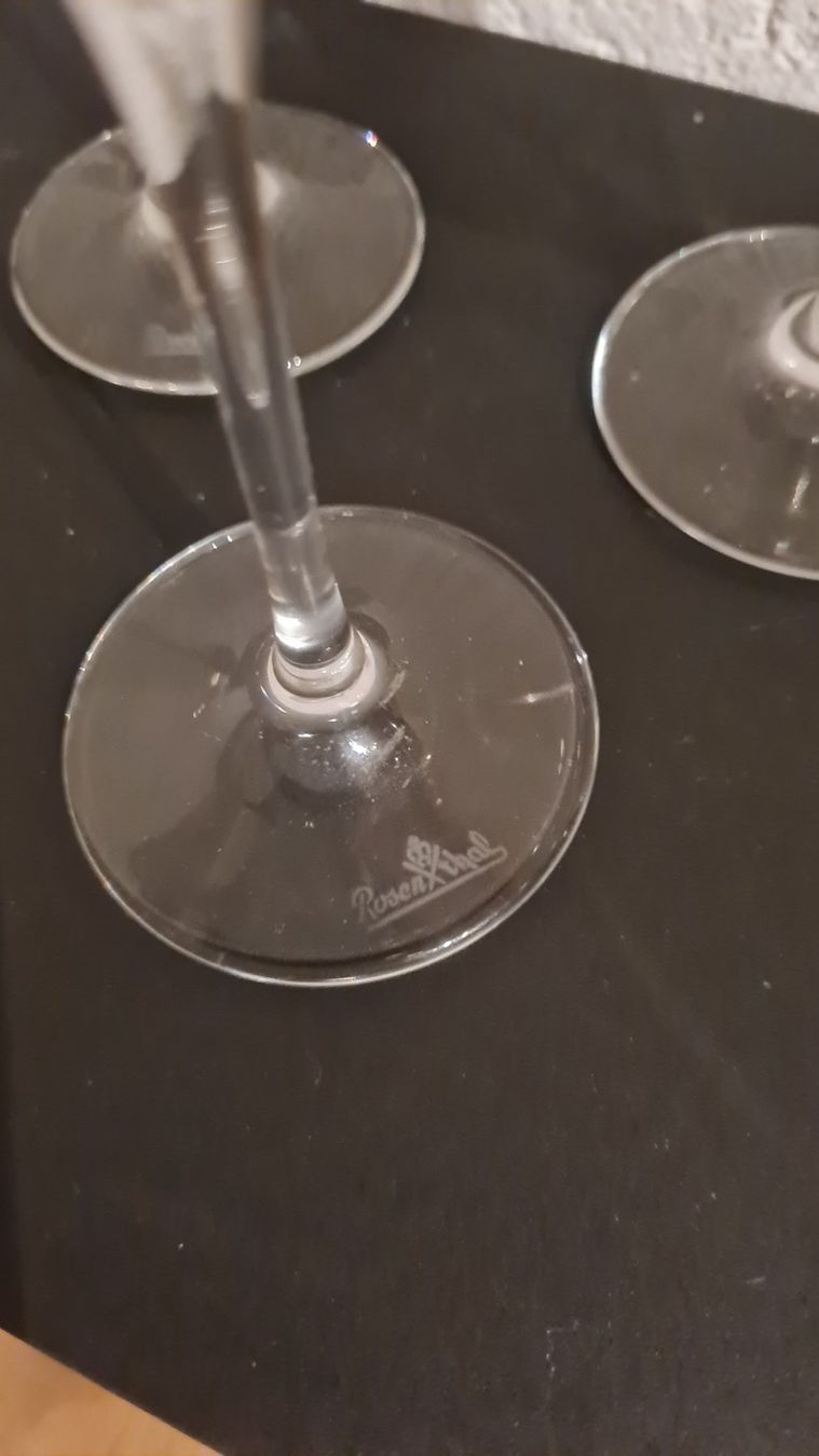Rosenthal Bicchieri: 8 neue Rosenthal Likörflutes – Usato da Münsingen venduto da Cuci31 2