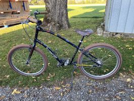 Electra Townie Citybike schwarz Ledersattel gebraucht