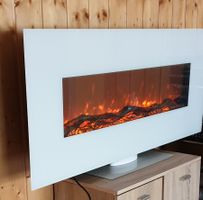 LED Kamin XXL Weiss