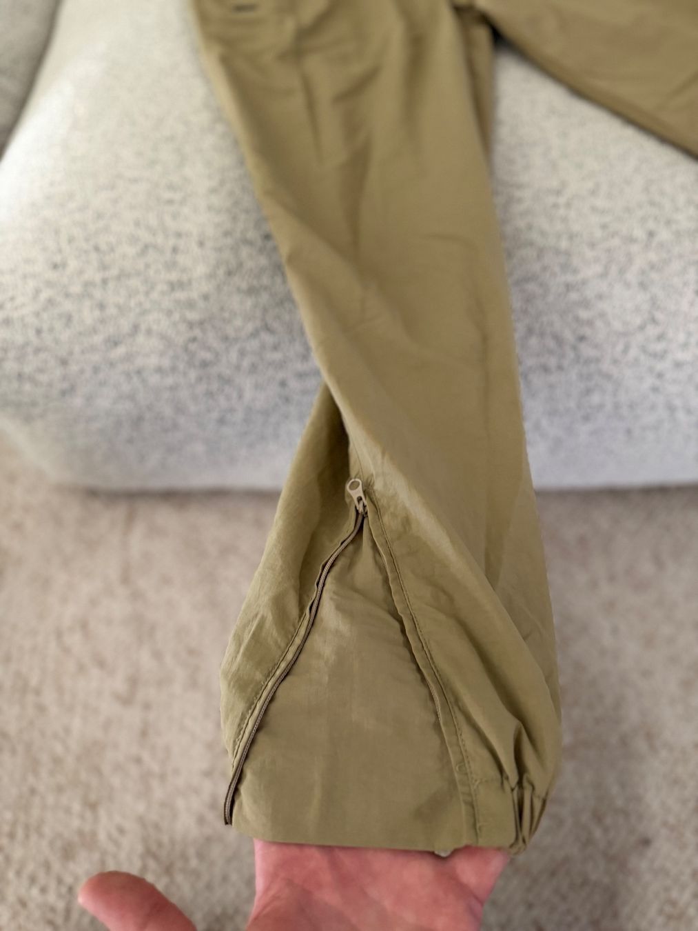 Pantaloni: Patta Basic Nylon Track Pant Beige – XL – Usato da Zürich venduto da phil_phil_phil 3