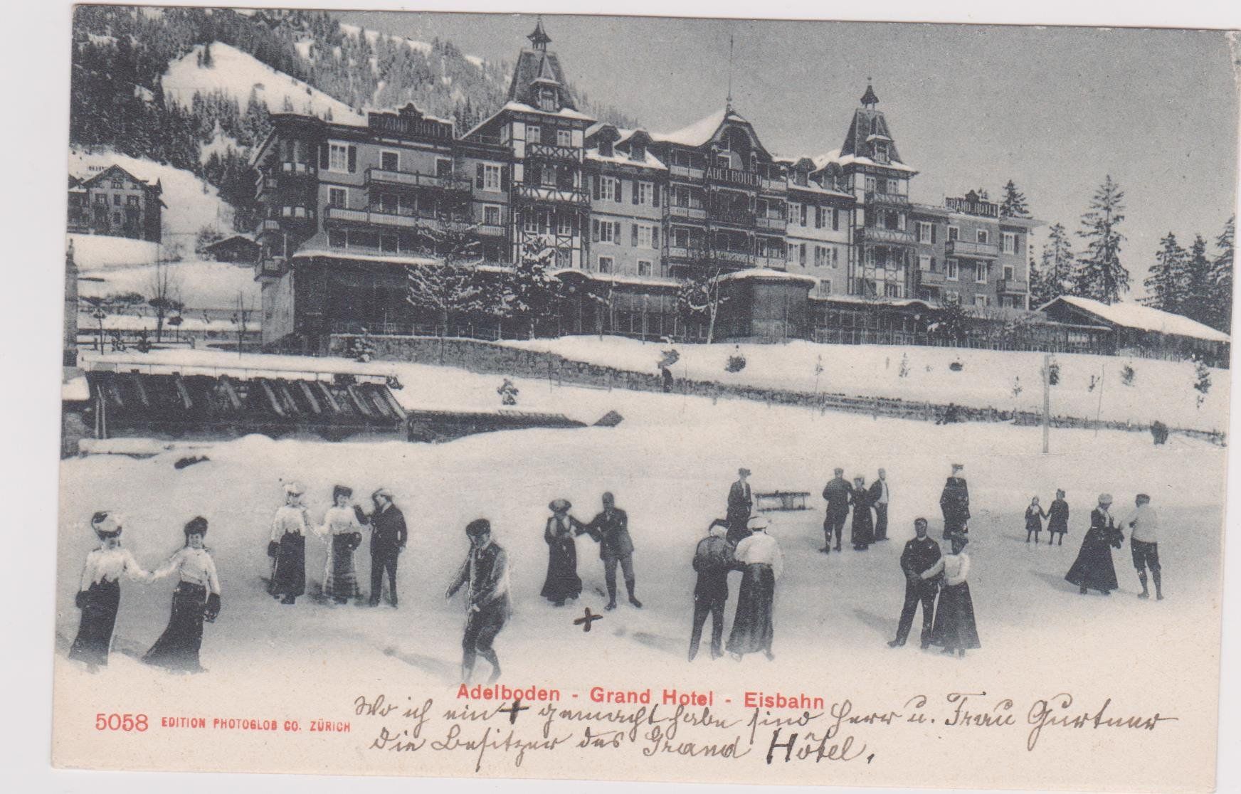 Ansichtskarten: Adelboden, 1905 – Gebraucht aus Spiez von Niesen20