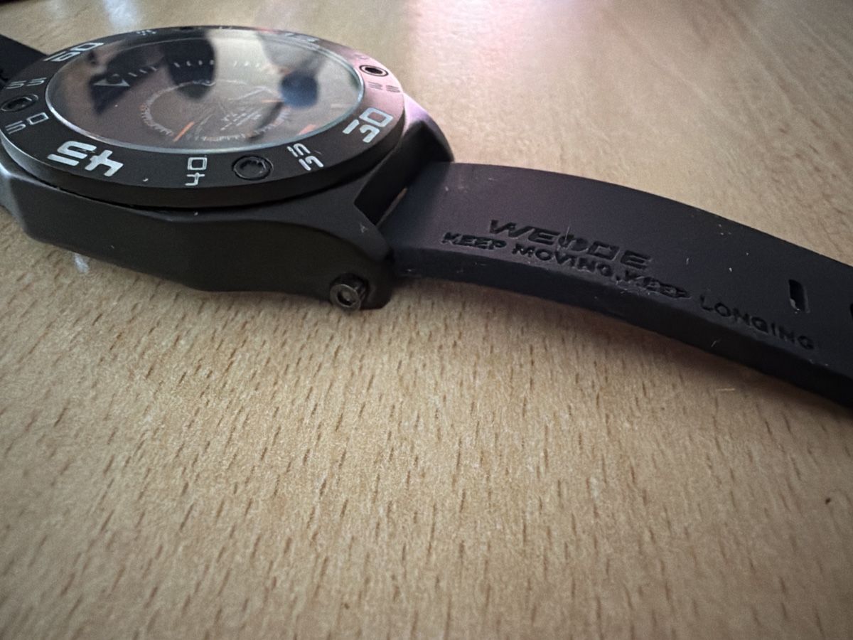 Orologi: WEIDE Herren Uhr schwarz neu mit Etikett – Nuovo e nell'imballaggio originale da Unterkulm venduto da Onefrog 6