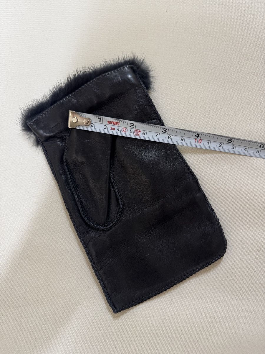 Loro Piana Handschuhe & Handstulpen: Luxury Italian Fingerless Leather Gloves – Neu (gemäss Beschreibung) aus Vésenaz von ann_7knk 7
