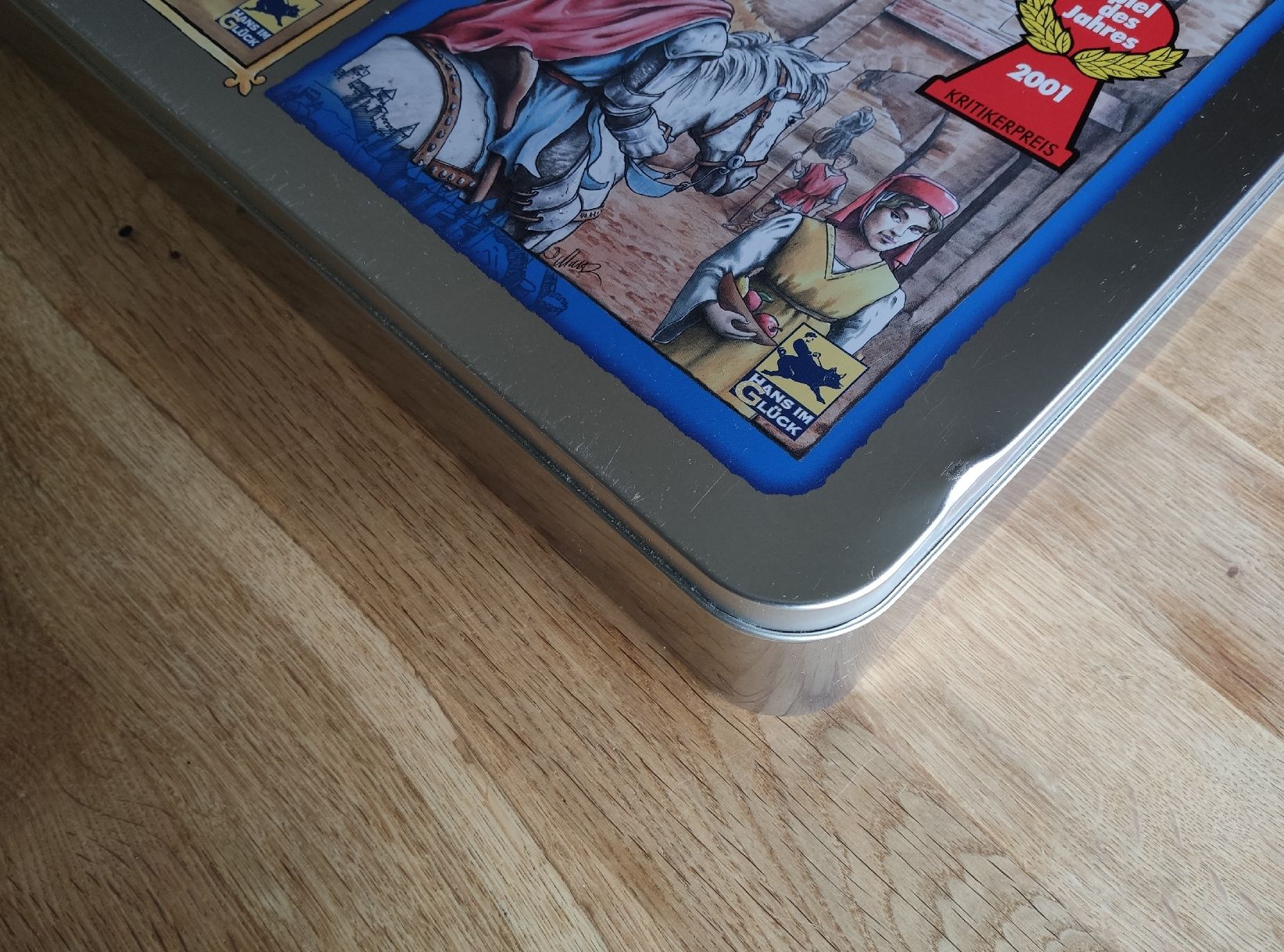 Spiele: Bundle mit El Grande & Carcassonne in stabiler Metall-Box – Gebraucht aus Zofingen von Justice79 1