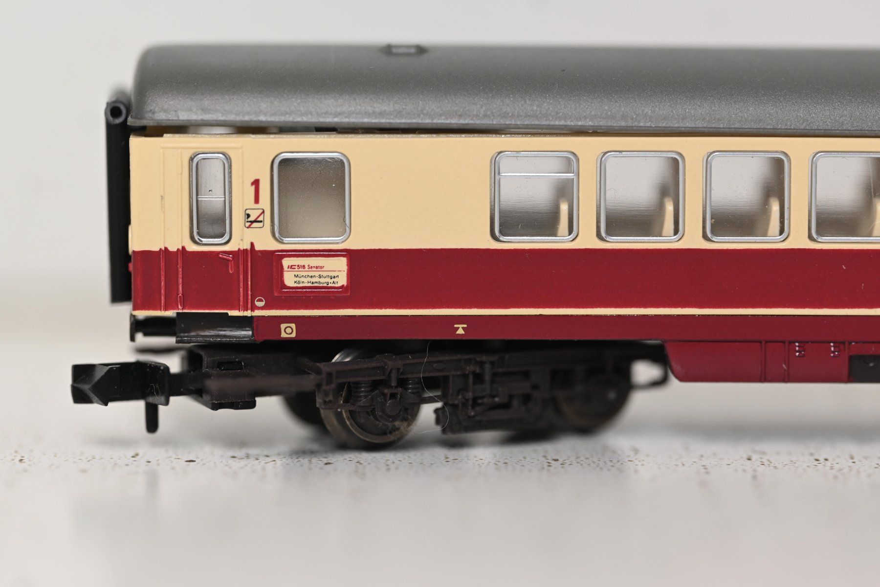 Fleischmann Modelleisenbahnen: DB TEE 1 Kl  Fleischmann Spur N – Gebraucht aus Laupen ZH von Zmoewe 5