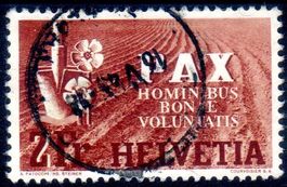 PAX SPATEN, BLUMEN GESTEMPELT ERHALT SIEHE SCAN 1945 - HE74