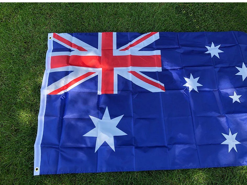 Bandiere: 3x Australische Flagge - 90x150cm / Drapeau Australie – Nuovo e nell'imballaggio originale da Bussigny venduto da NATURALO 1