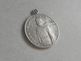 Medaille Schweiz Militär 1916 Uniform für Mitarbeiter Silber