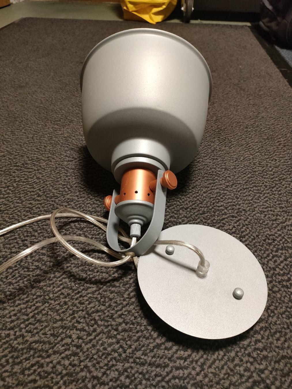 Lampade: Hängeleuchte grau Industrielampe gebraucht – Usato da Thayngen venduto da Pepe008 4