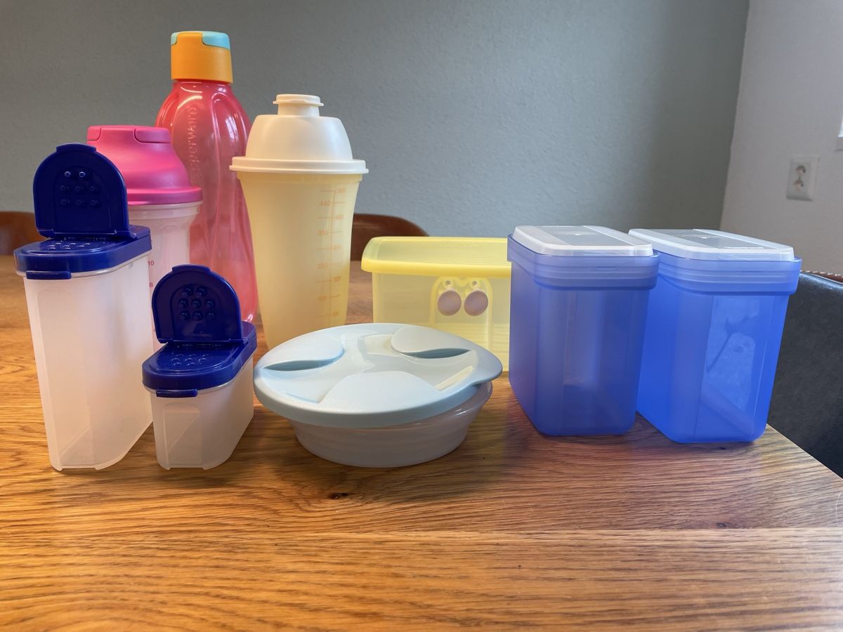 Tupperware Contenitori & Simili: Tupperware Vorratsdosen Shaker gebraucht – Usato da Niederbüren venduto da Poschti_19 8