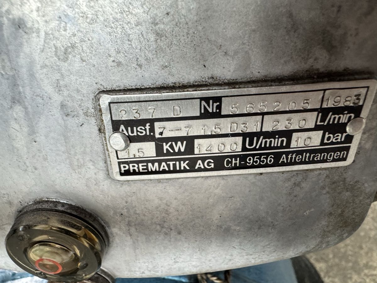 Compressori: Prematic Luftkompressor 40 L Tank – Usato da Mirchel venduto da Hilal1994 6