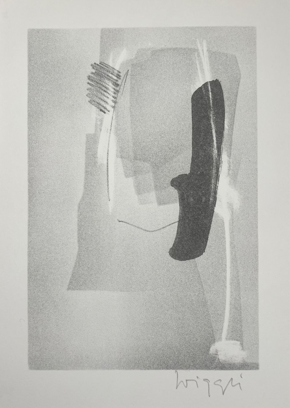 Grafica & Litografie: Oscar Wiggli, handsigniert – Usato da Rain venduto da Pic-Ass 2