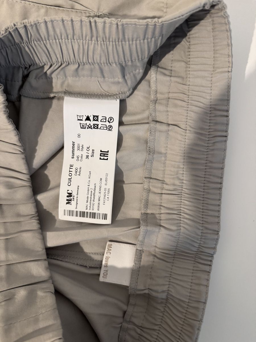 Pantaloni: Mac Culotte Oversize hose, Gr. 36, Top Zustand – Nuovo (secondo la descrizione) da Wetzikon ZH venduto da Jan_wojt 3