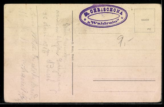 Cartes postales: St. Chrischona, Ortsansicht mit Ferienhe – D'occasion à Berlin par bartko-reher 1