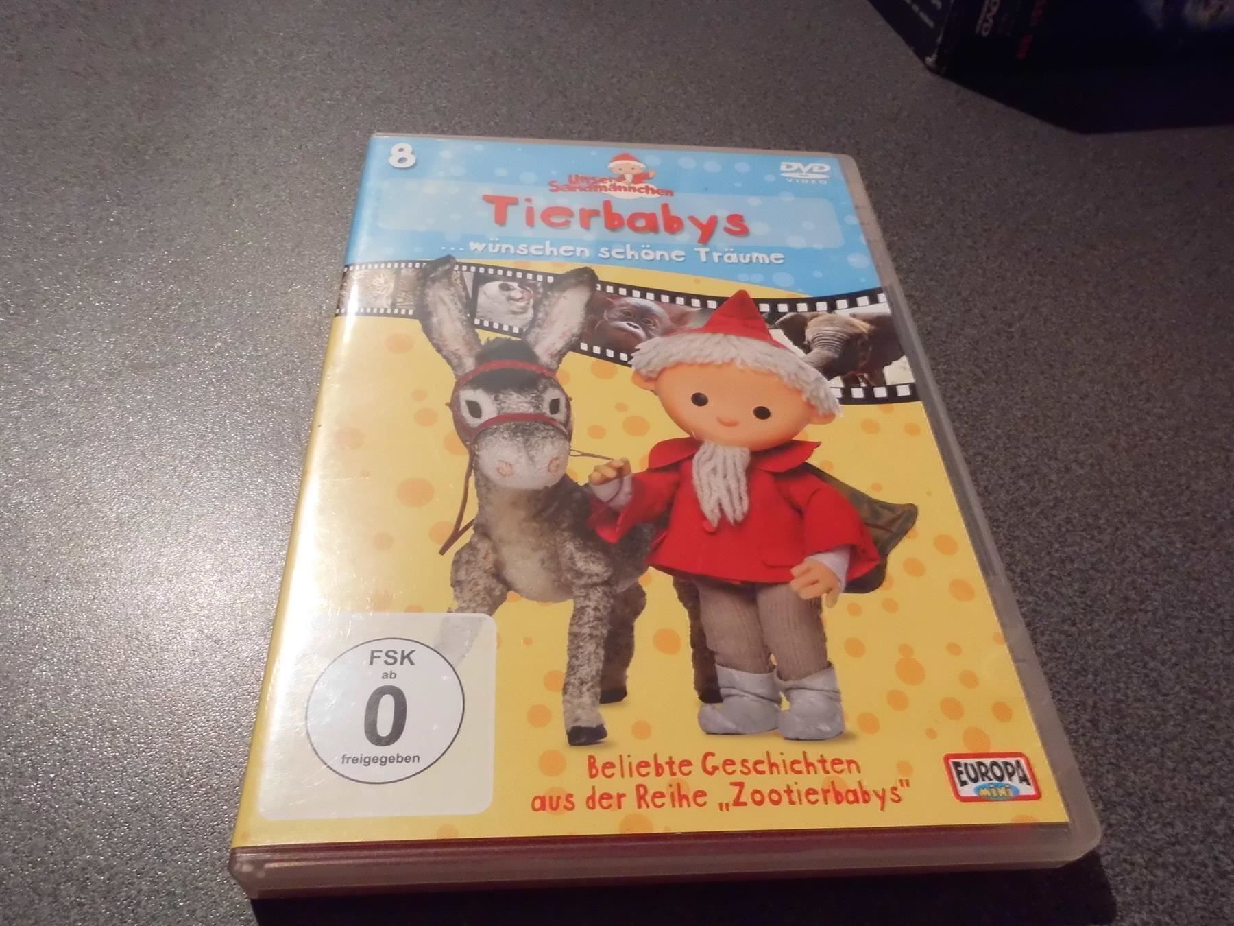 Alle DVDs: DVD Unser Sandmännchen 8, Tierbabys ... – Gebraucht aus Zürich von abraxas1291
