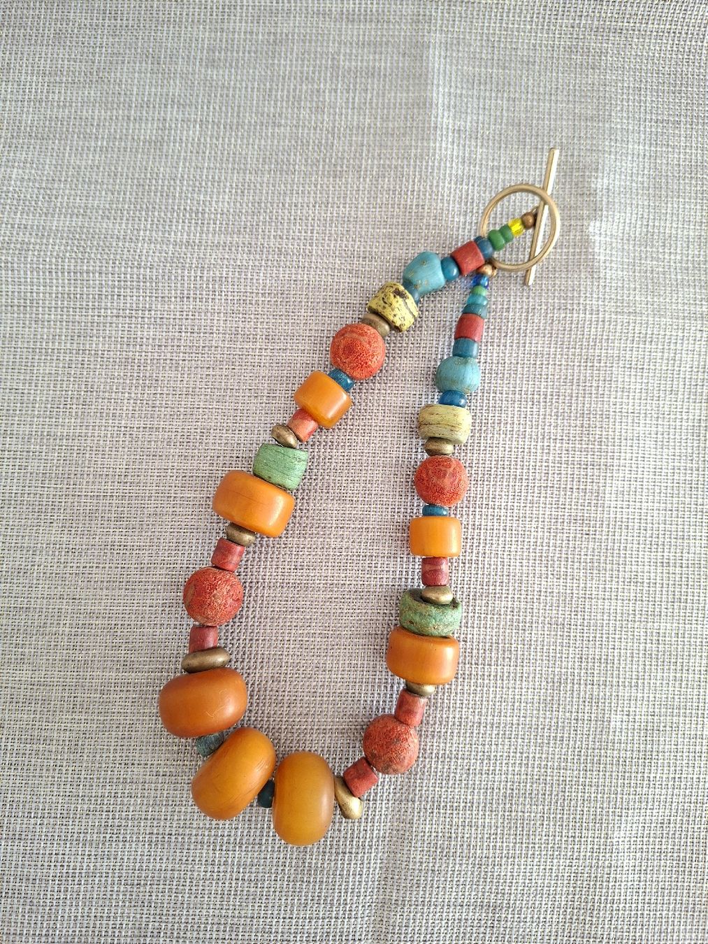 Colliers: Collier bohème multicolore à grosses perles – Neuf (Voir description) à Lutry par Sim_Sta 6
