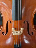 spannendes 4/4 Cello, ca. 30-40 Jahre, mit Koffer und Bogen
