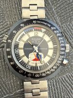 Vintage Sicura Chronograph Uhr, Rarität!