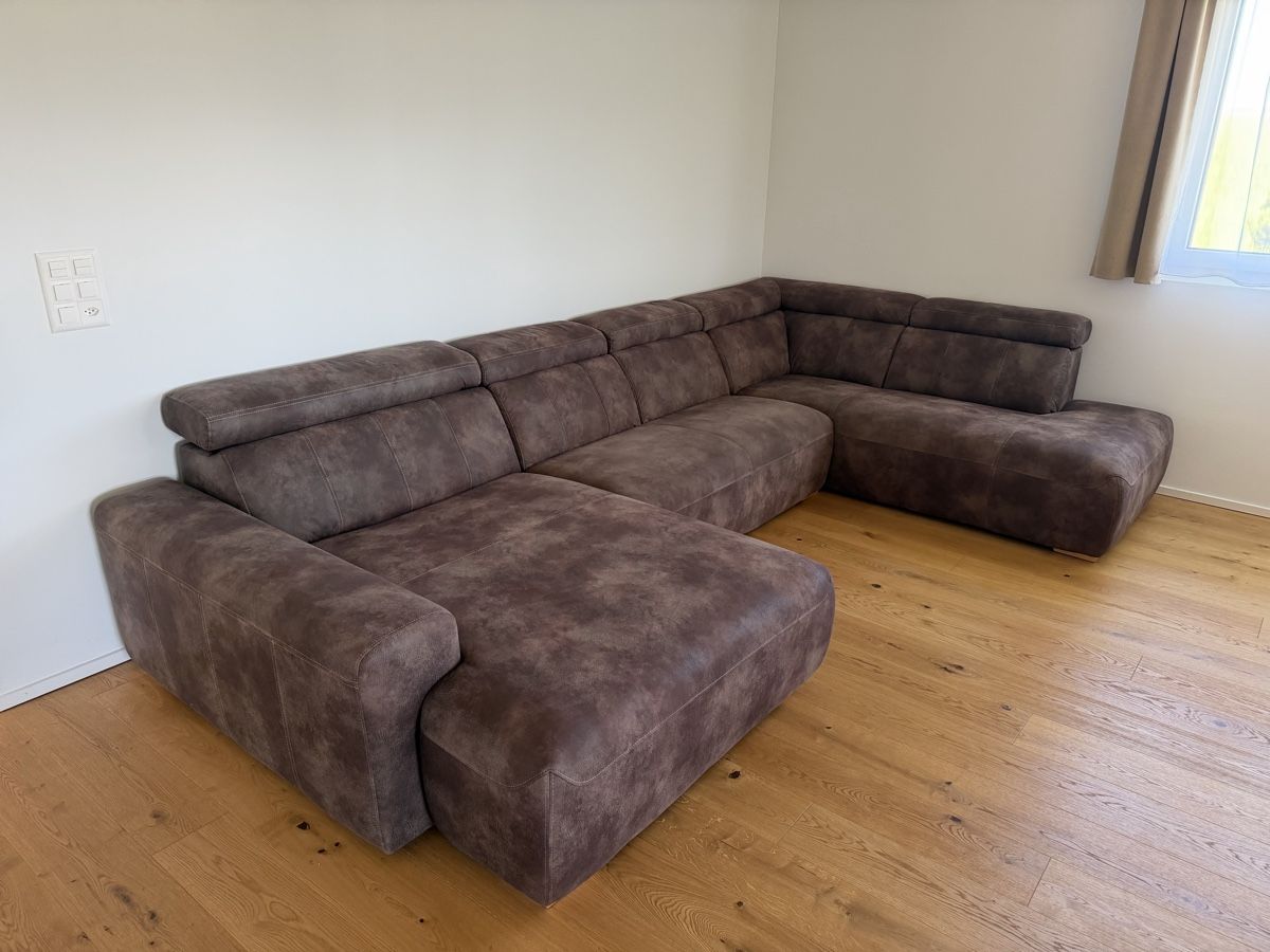 Sofas: Grosses Sofa - Wohnlandschaft – D'occasion à Steinhuserberg par ast_26pb 3