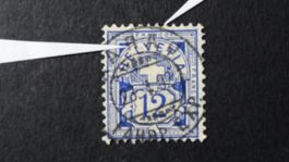 Farbflecken in FRANCO + HELVETIA SBK 62B    121