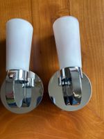 Schlichte Bad- oder WC-Wandlampen