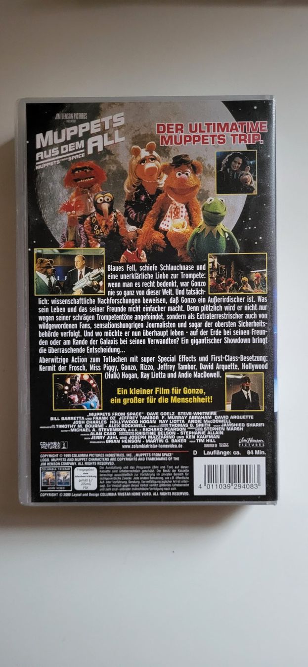 Alle VHS: Muppets aus dem All VHS – Gebraucht aus Speicherschwendi von Firebird_87 1
