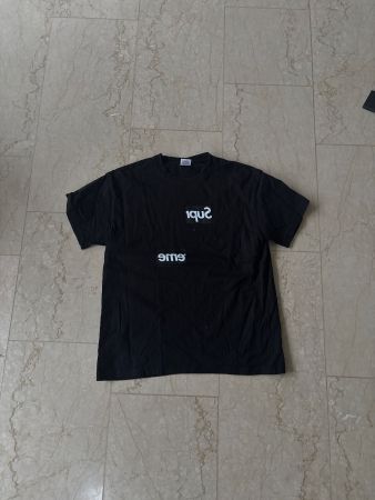 Supreme x Comme des Garcons T-Shirt, Schwarz, Gr. M