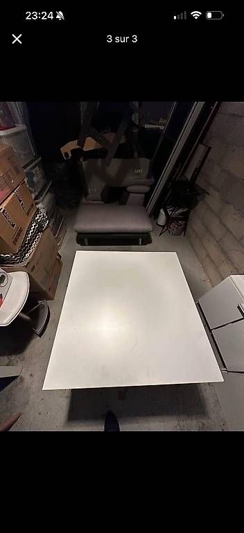 Tables: Table à manger Melltorp Ikea – D'occasion à Genève par luc_lry9 2