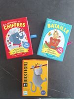 3 jeux éducatifs chiffres Auzou, mistigri Djeco 3-4ans