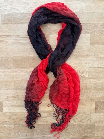 Spende MSF - Diesel - Foulard - red-violett-schwarz - weich