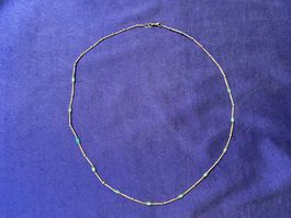 Halskette Silber mit Türkis