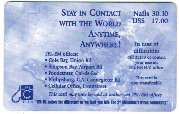 Schede telefoniche: Telefonkarte Sint Maarten – Usato da Zürich venduto da Tolima194 1