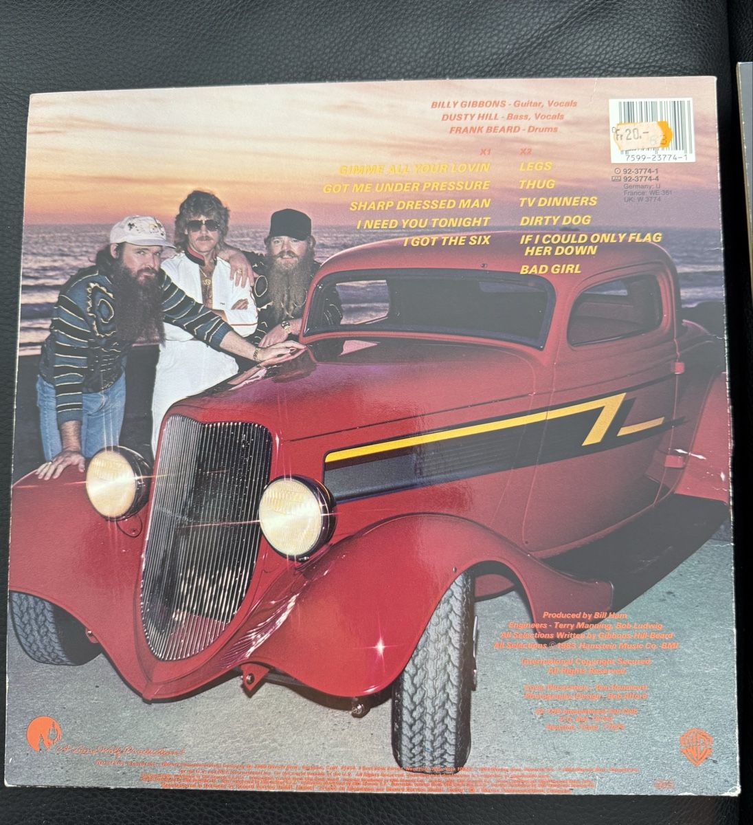 Dischi in vinile: 2 x ZZ Top Schallplatten: Eliminator & Afterburner – Usato da Goldach venduto da Donpancho 4