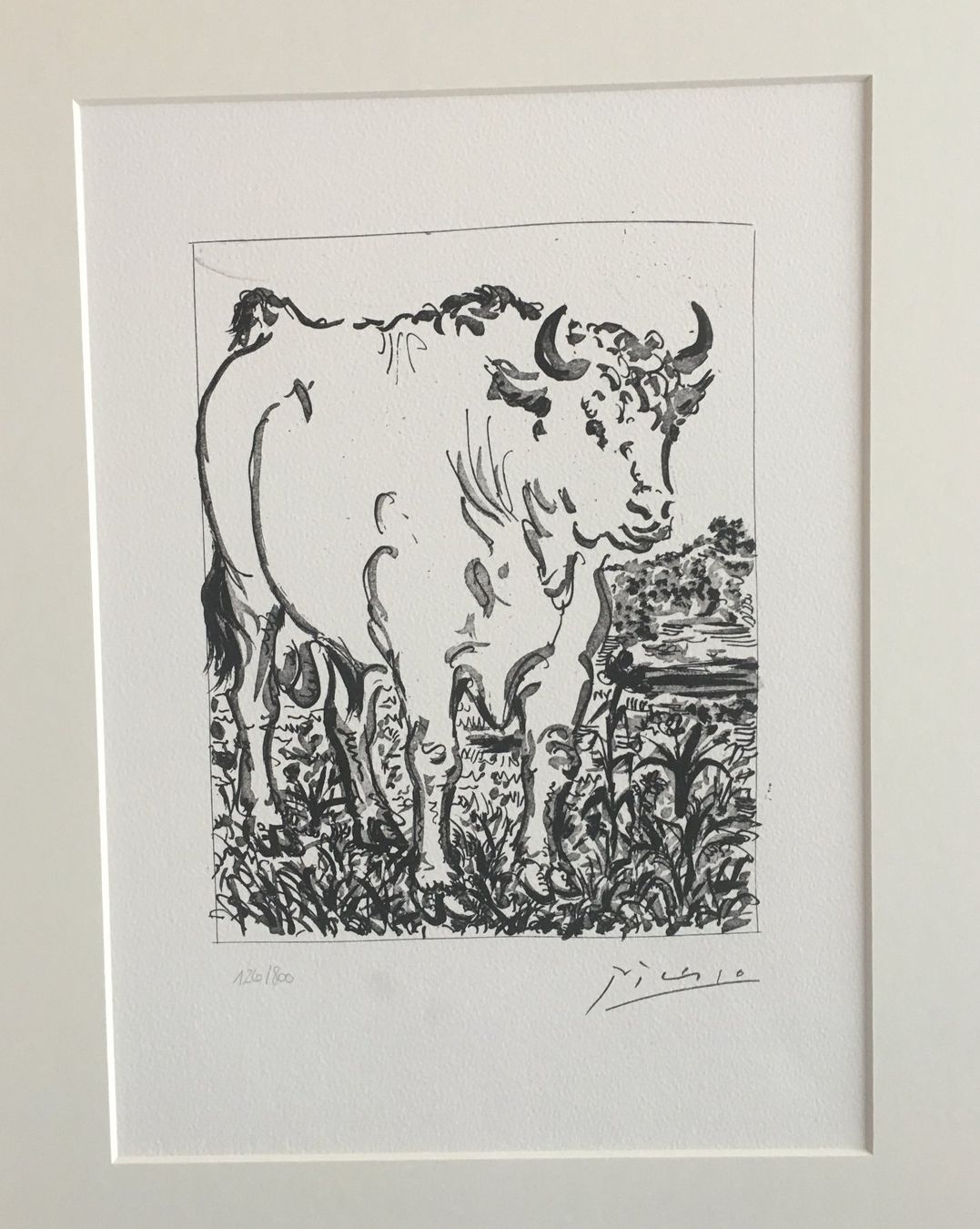 Grafica & Litografie: Pablo Picasso   Buffon Zyklus   "Le Boeuf"    Lithographie – Nuovo e nell'imballaggio originale da Nennigkofen venduto da Sommersonnen 2
