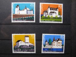 Pro Patria 1978 Pro Patria Schweizer Schlösser IV **