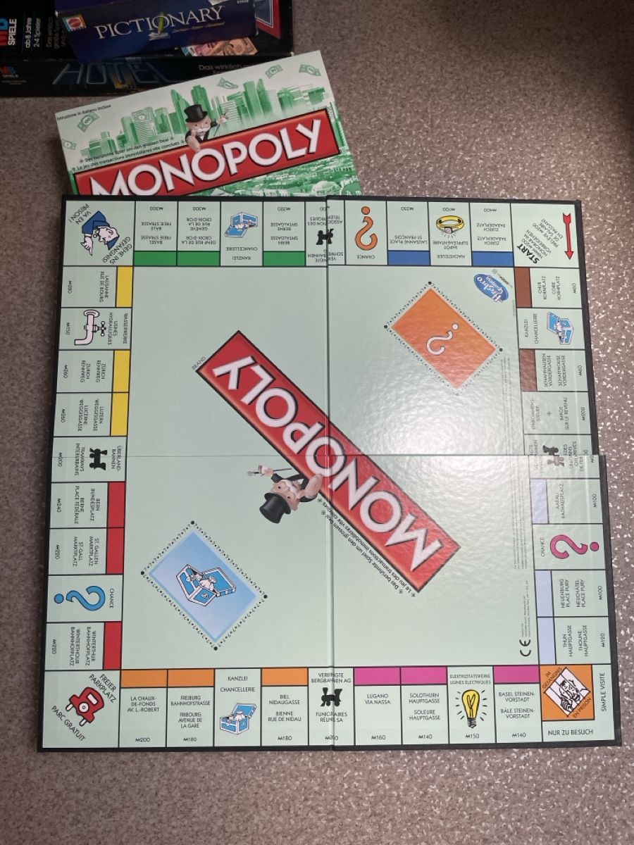 Hasbro Giochi: Monopoly Brettspiel – Nuovo (secondo la descrizione) da zürich venduto da Nanananana 2