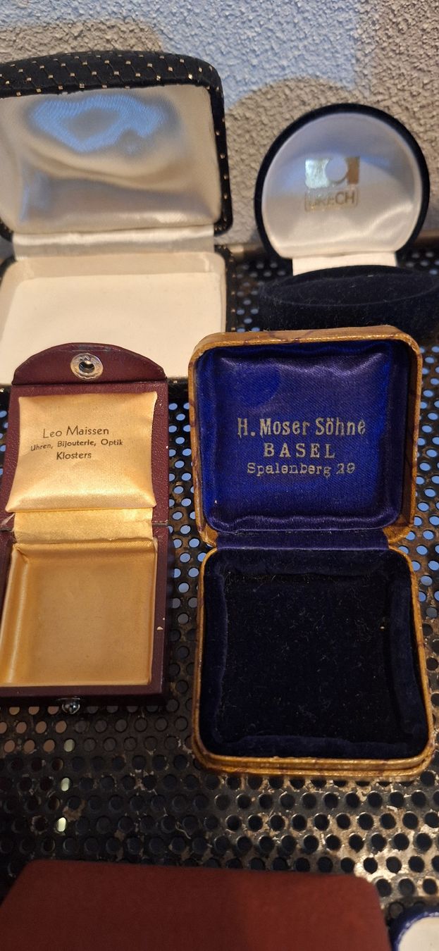 Dosen: Konvolut antike Schmuck-Schatullen/Kästchen – Gebraucht aus Emmenbrücke von abu_9mj8 2