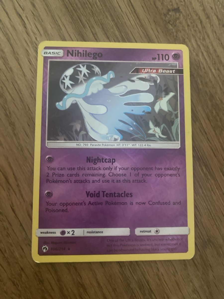 Pokémon Carte collezionabili: Nihilego – Usato da Tägerig venduto da oiluig83